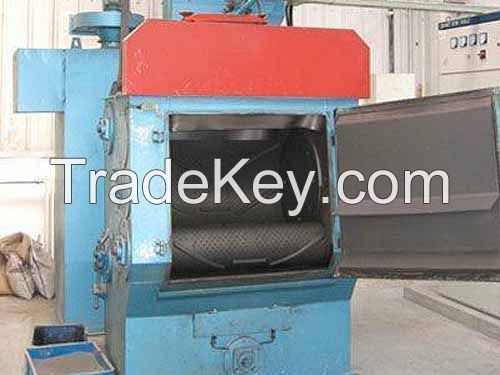 Q32 tumble belt shot blasting machine