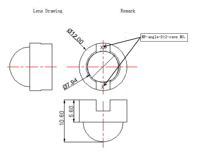 Infrared Lens \Diameter 12mm \D-12 series\ Various angles \ Samples are presented free