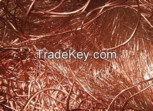 Copper scrap 99.99% purity