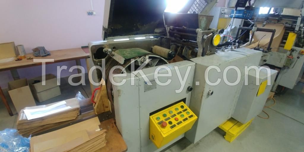 Used Flat/satchel Bag Making Machine With Print/window