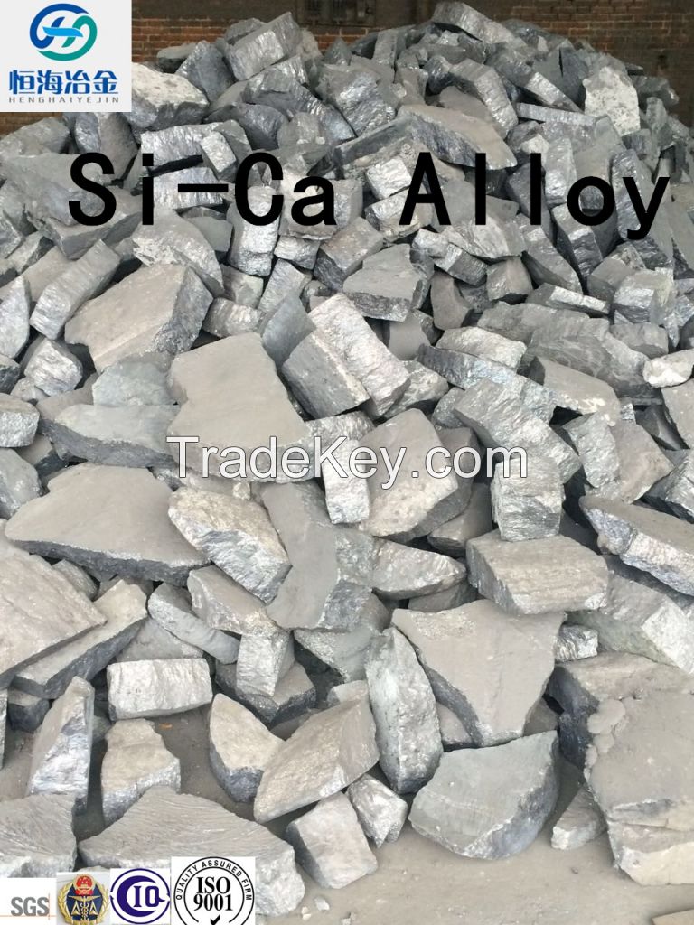Si-Ca Alloy for steelmaking China reliable manufacturer and supplier