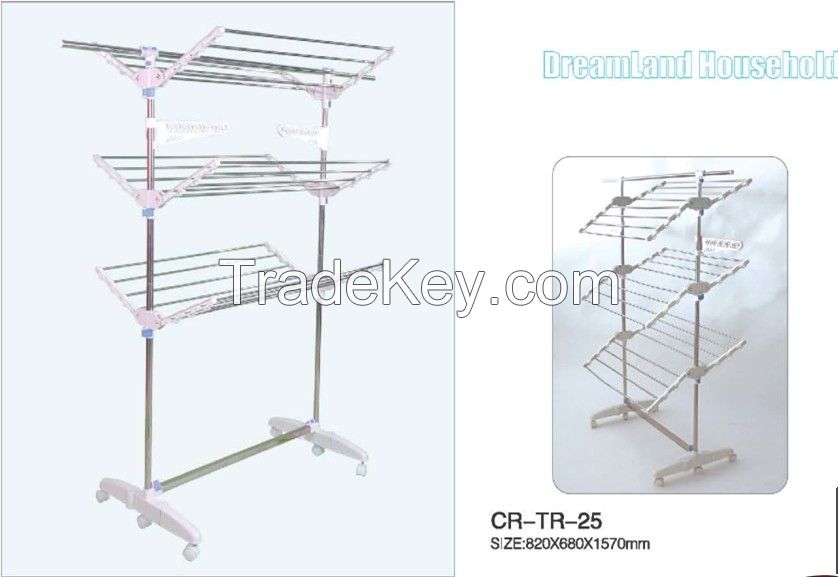 3 layer clothes rack