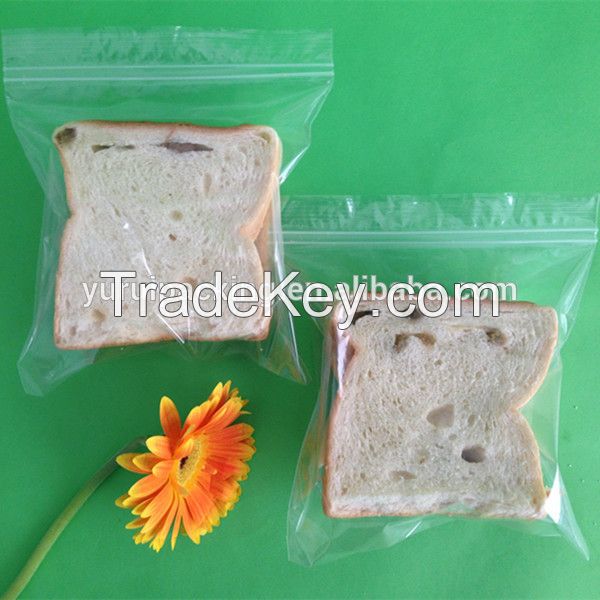 plastic food storage reclosable bag