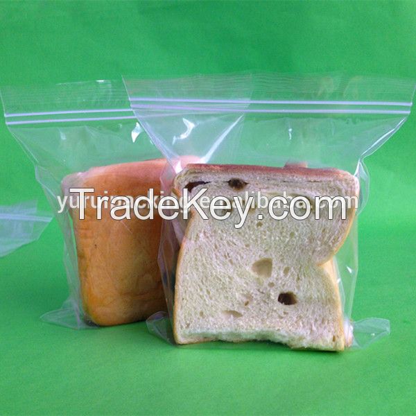 plastic food storage reclosable bag