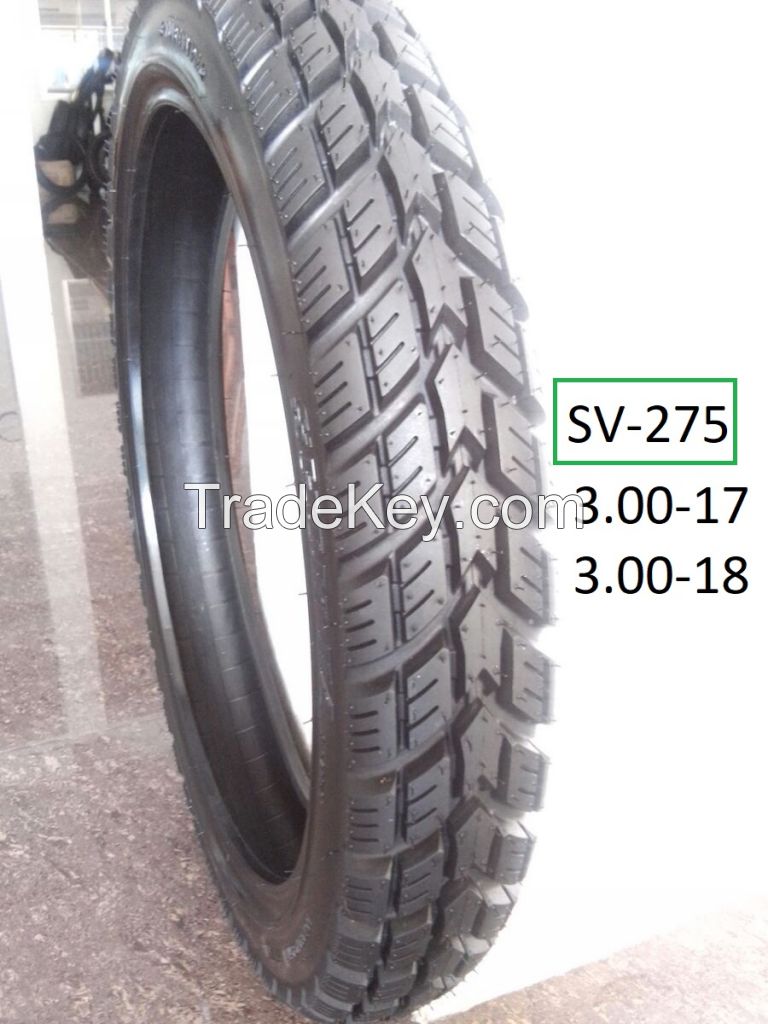 MOTORCYCLE TIRE AND TUBE