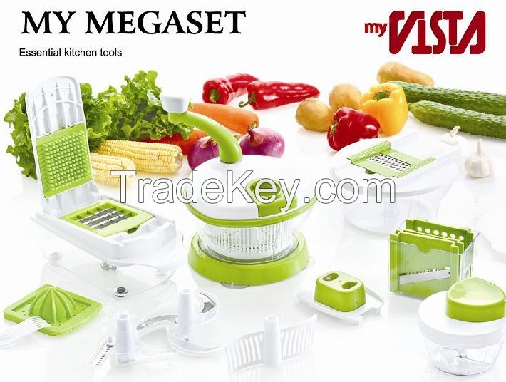 My Megaset 25 pcs Multic Kitchen Accessory 