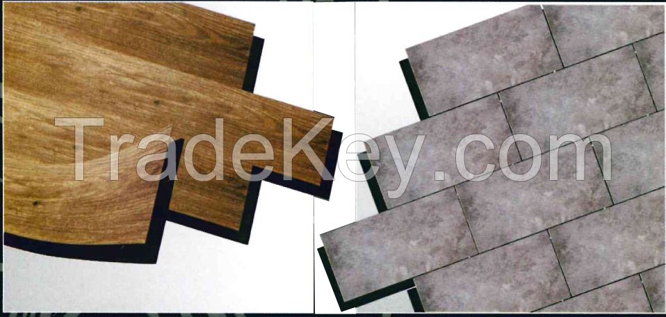 Vinylflooring tile shape - 5mm thick - selfadhesive system  - 5,50â‚¬/sqm