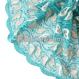 African Fabric 100% high quality African cord lace and Swiss guipure lace fabric for Nigerian wedding dresses F50279