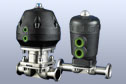 pneumatically operated diaphragm valve