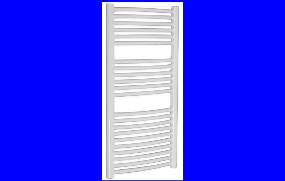 towel warmer(white painted-curved)