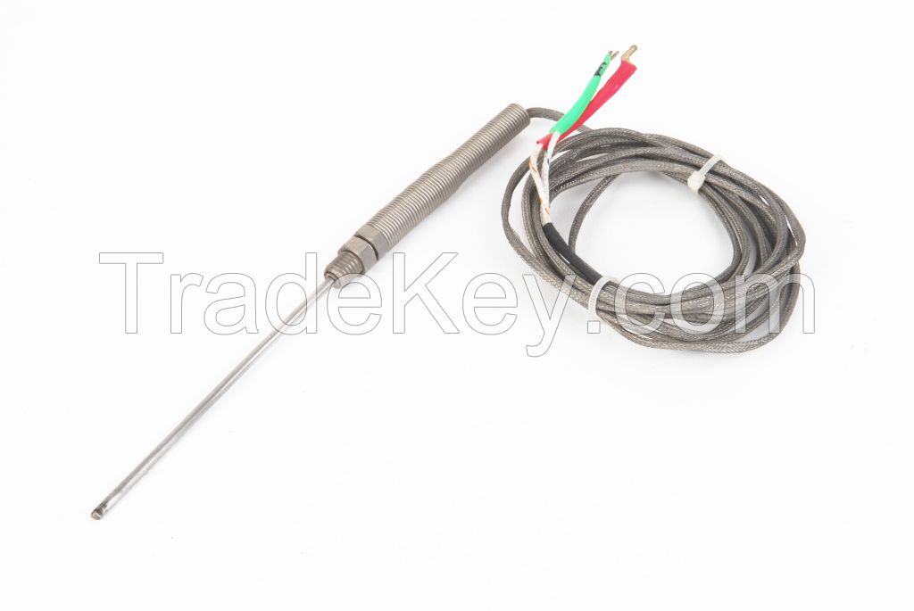 K Type Thermocouple Temperature Sensor With Connector