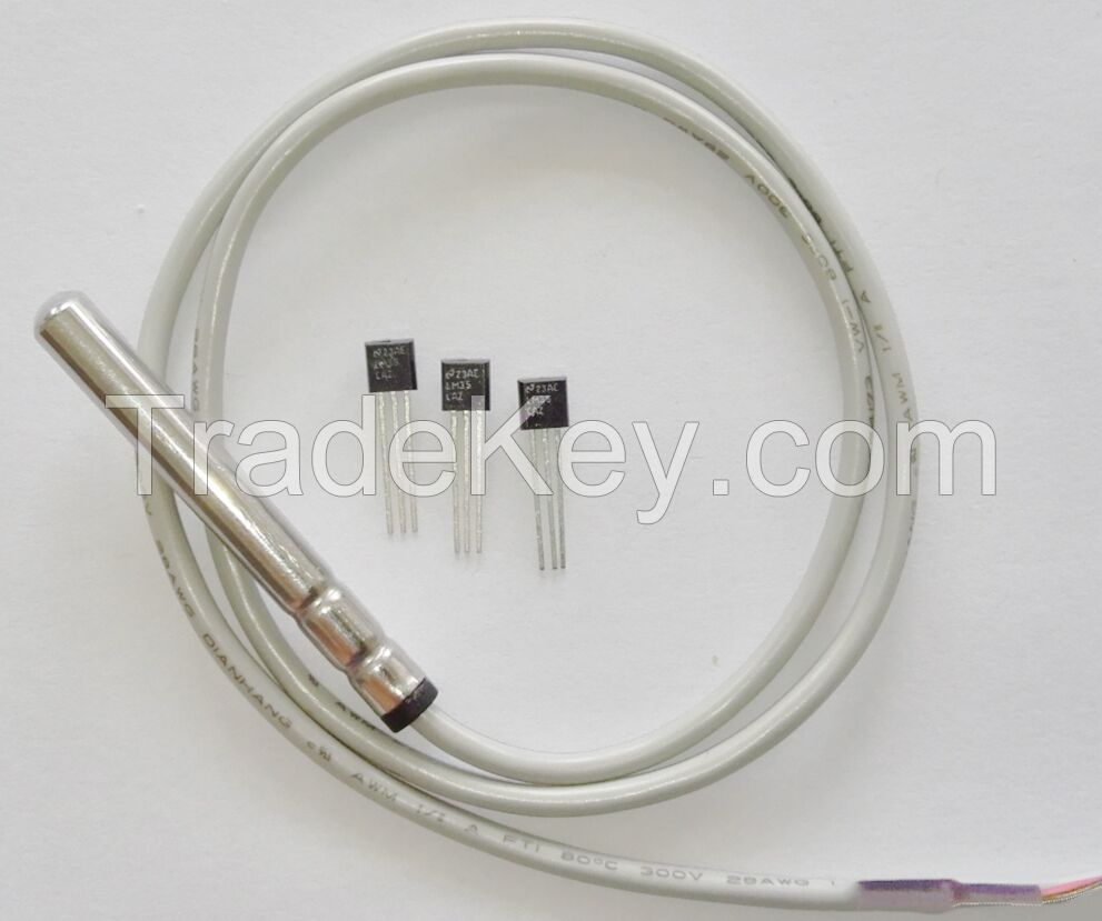 High Precision DS18B20/LM35 Temperature Sensor