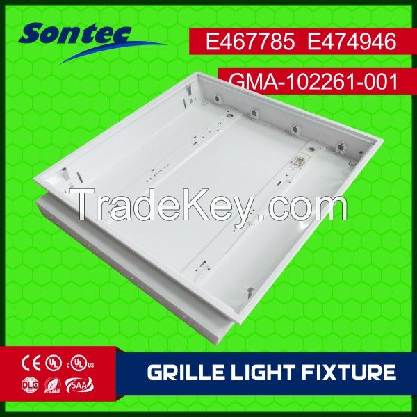 4x18w T8 Sontec Brand China Factory Grille Lamp T8 Residential Lighting