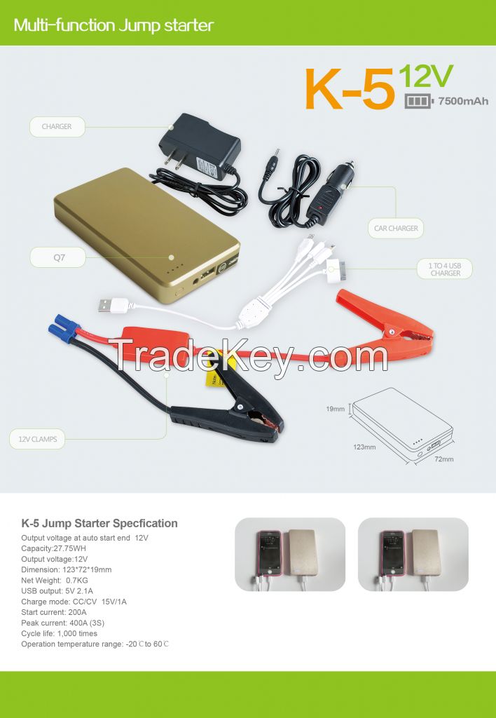 Supper capacity jump starter  power bank