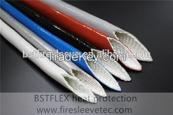 BSTFLEX Fire Sleeve Velcro Silicone Rubber Fiberglass