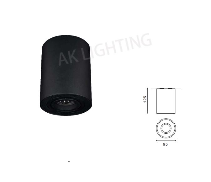 AK-1009 Claasical serie mounted housing ceiling downlight