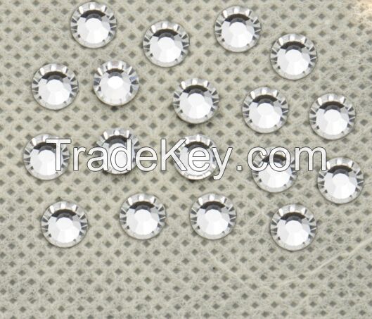 Shiny transparent rhinestones for clothes decoration