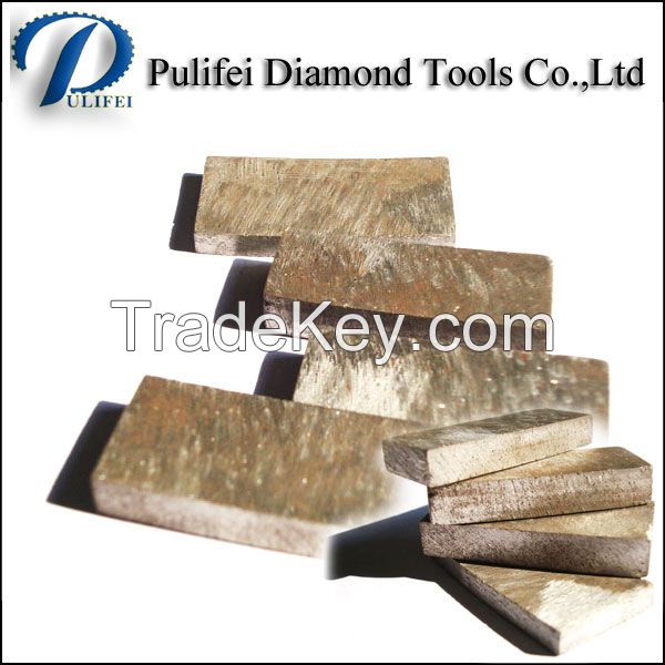 Power tool parts diamond segment for stone cutting