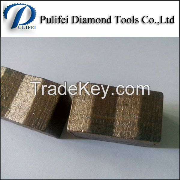 Power tool parts diamond segment for stone cutting