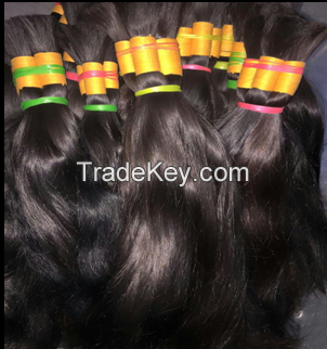 Non Remy Single Drawn Indian Human Hairs