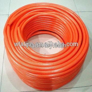 pvc braided hose/ pvc fiber reinforced hose/ pvc water hose/ pvc garden hose