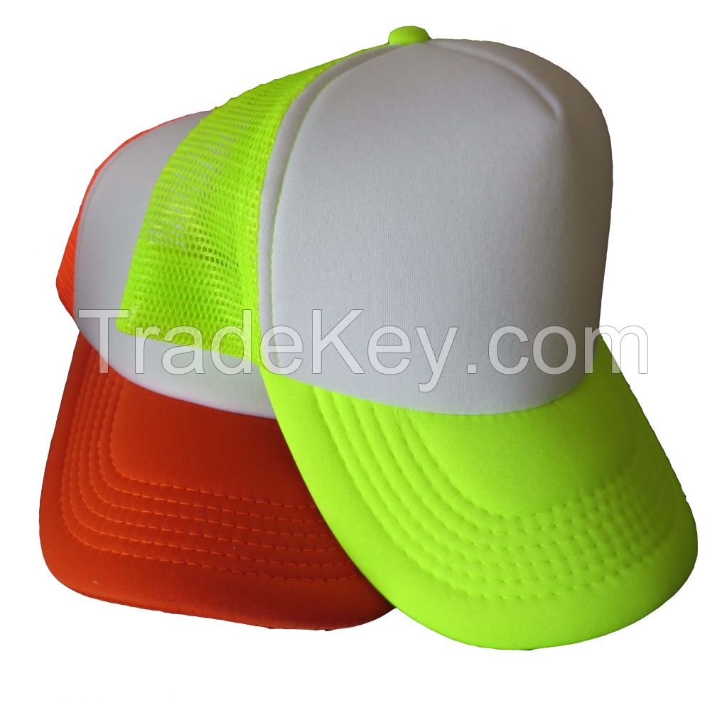 design your own foam mesh trucker cap