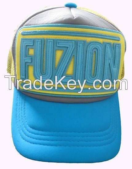 design your own foam mesh trucker cap