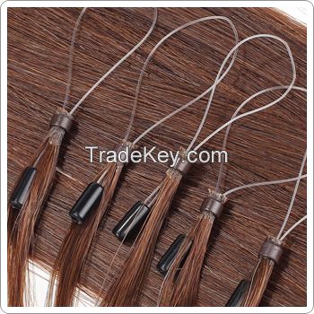 Virgin remy human hair Micro ring loop hair extension