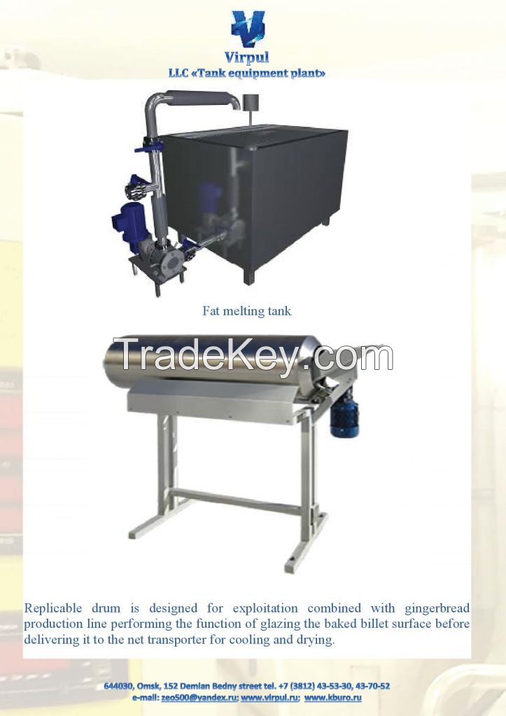 CONFECTIONERY PRODUCTION EQUIPMENT