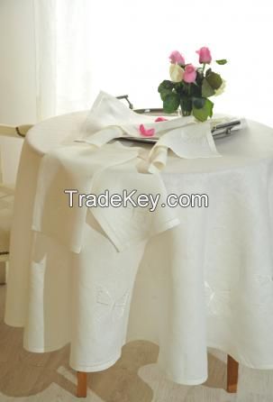 Designers tablecloth 100% linen. Made in Italy.