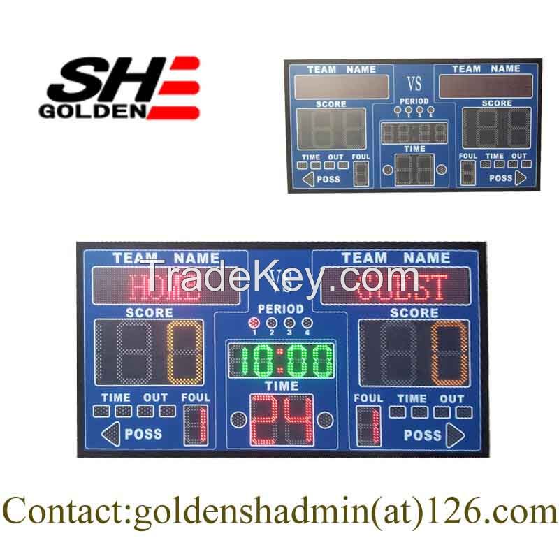 Brightness light Wireless console sports game scoring  basketball electronic scoreboard