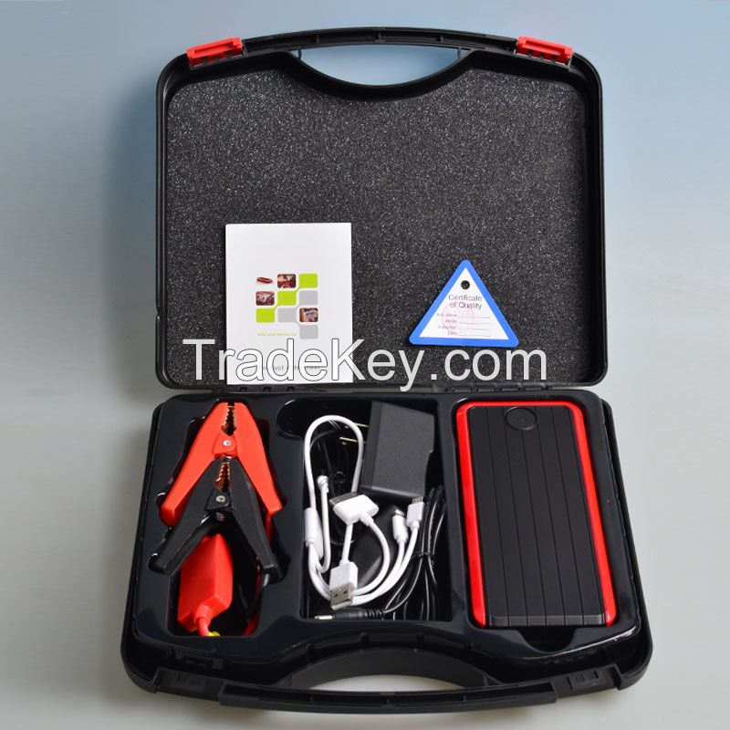 2015 hotsale mini multi-function car jump starter power bank