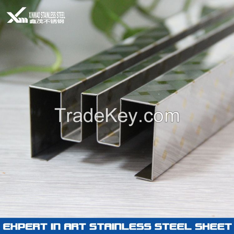 professional brand of color strip stainless steel for furniture