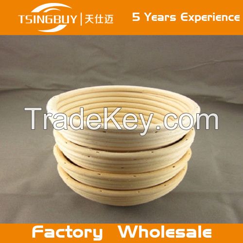 TSINGBUY high quality natural rising rattan bread basket-for bakery