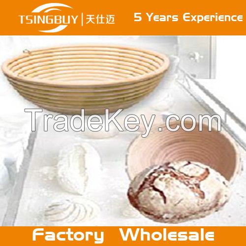 Tsingbuy High Quality Wooden Washable Bread Proofing Basket