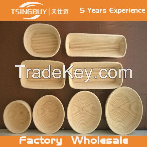 China supplier wooden wahsable banneton basket