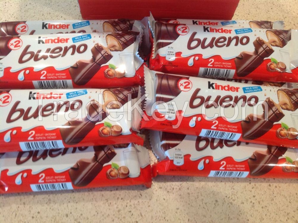 Chocolate kinder Bueno chocolate for Shipment