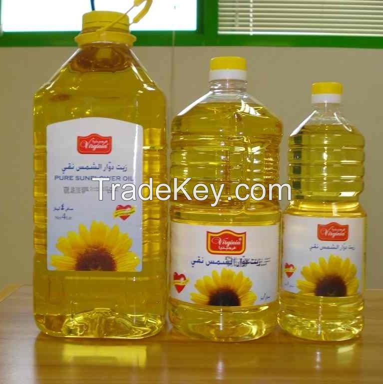 Grade AA High Quality Refined Sun Flower Oil 100% Refined Sunflower Cooking Oil