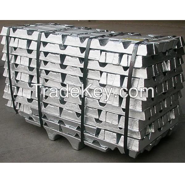 Zinc metal alloy ingot