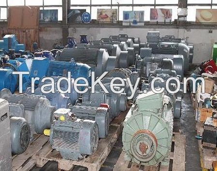 Used mixed electric motor scrap/ A/C Fridge Compressors