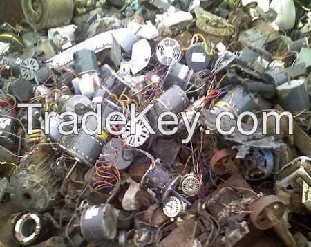 Used mixed electric motor scrap/ A/C Fridge Compressors