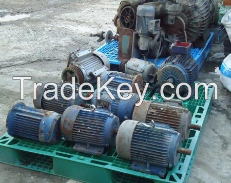 Used mixed electric motor scrap/ A/C Fridge Compressors