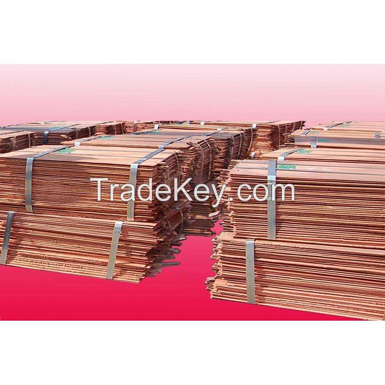 Standard copper cathodes grade AAA 99.99%/best electrolytic copper cathodes