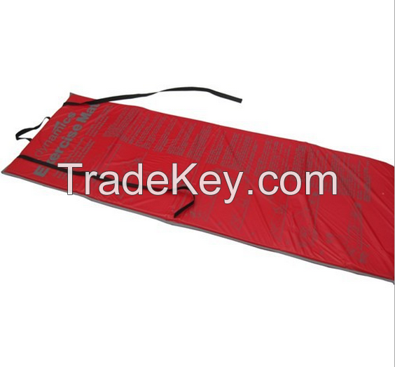 Red and Blue Exercise Mat Thickness 5/2/2.5cm Easy To Carry