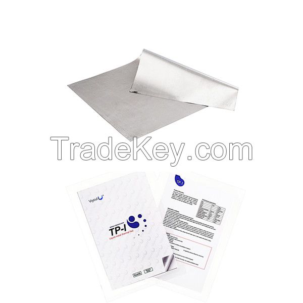 Liquid Metal Thermal Conductive Pad with 60W/M.K Thermal Conductivity