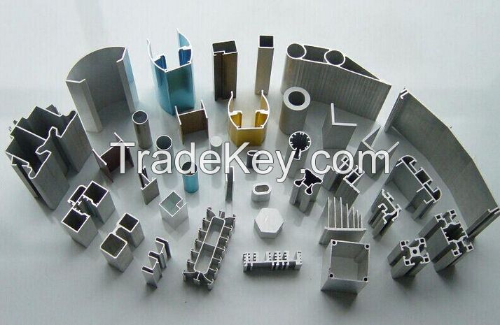 Professional OEM Anodized Aluminum Extrusion Profile, aluminum construction profile