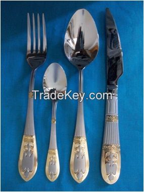 X048 Stainless steel tableware cutlery flatware