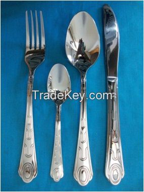 X043 Stainless steel tableware cutlery flatware