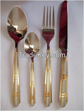 X008 Stainless steel tableware cutlery flatware