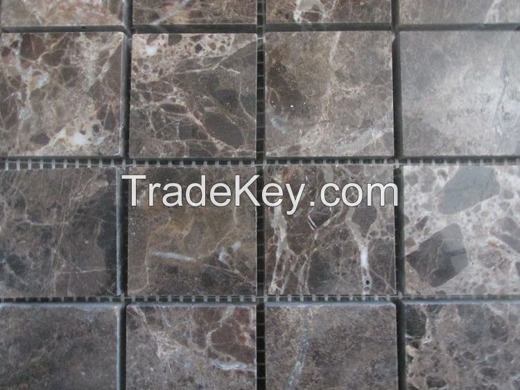 Decorative Square natural stone mosaic for wall